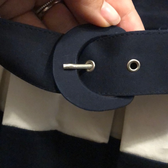 Banana Republic Navy Stripe Derby Dress - Picture 6 of 6